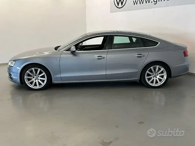 Usata Audi A5 Sportback Advanced 170 CV (125 kW) 2010 Grigio Utilitaria