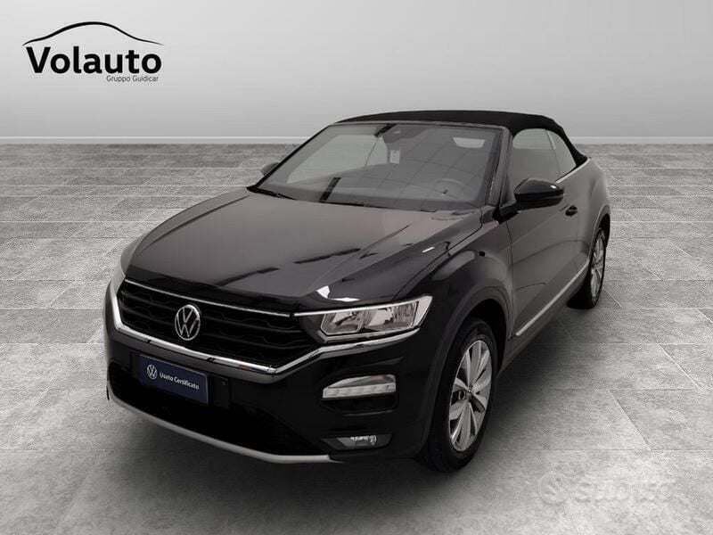 Nero Usata 2021 VW T-Roc Cabriolet Style Cabrio | 21.500 € (Ottimo prezzo) - Immagine 1/4