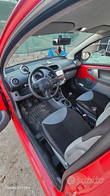 Usata Citroën C1 2009 Rosso Utilitaria
