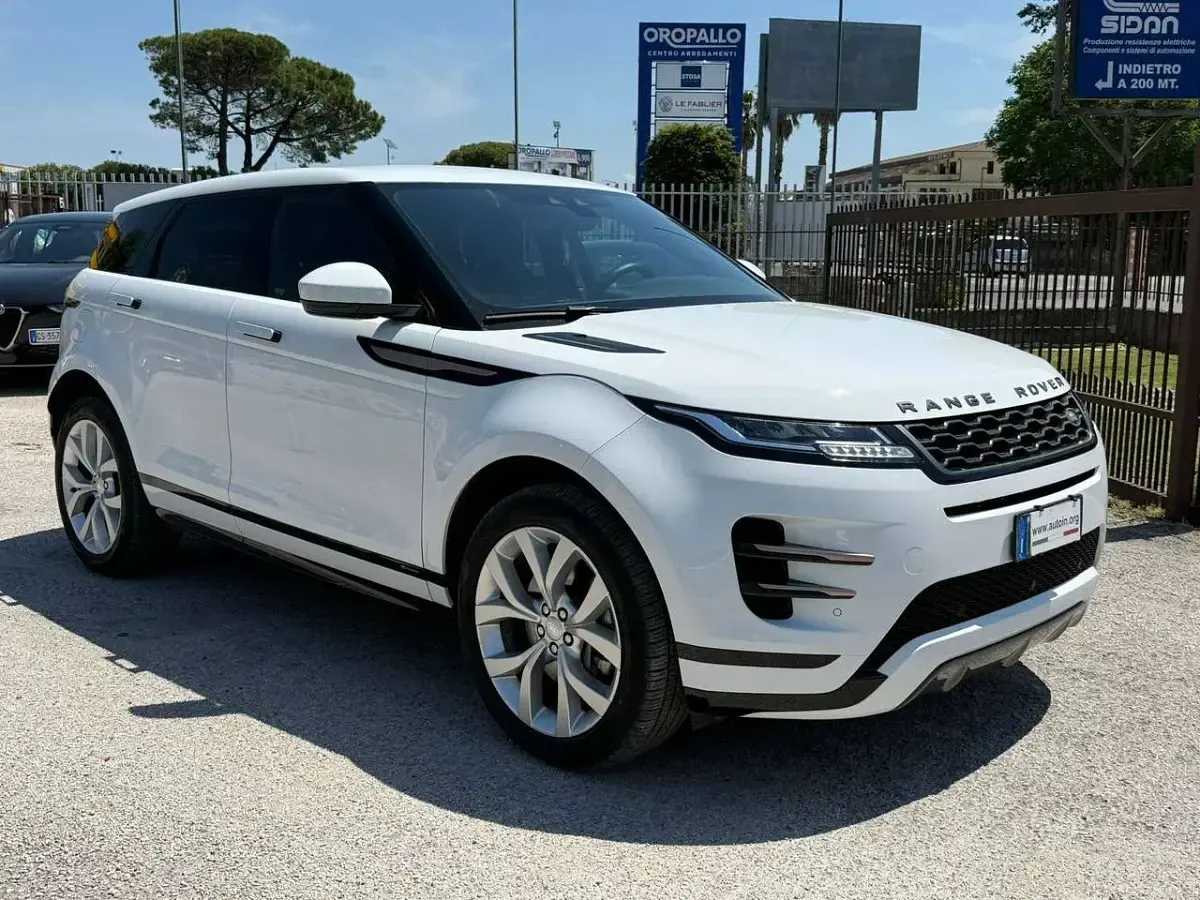 Usata Land Rover Range Rover evoque R-Dynamic 150 CV (110 kW) 2019 Bianco SUV