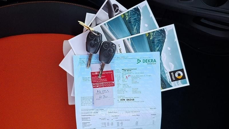 Usata Smart ForFour Passion 71 CV (52 kW) 2015 Arancione Utilitaria