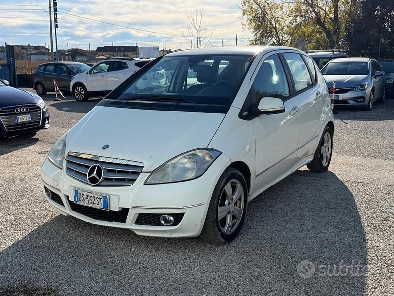 Usata Mercedes A150 Classic 95 CV (69 kW) 2009 Bianco Berlina