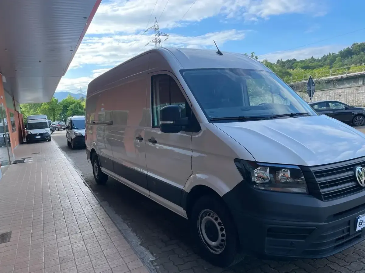 Usata VW Crafter Business 140 CV (102 kW) 2023 Bianco Furgone