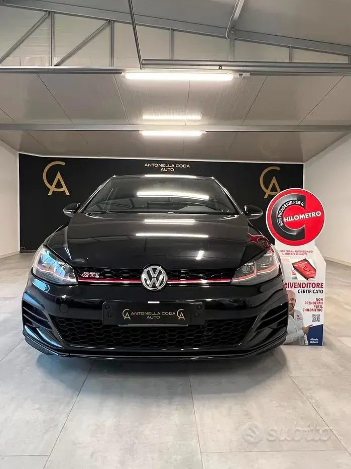 Usata VW Golf VII GTI 245 CV (180 kW) 2018 Nero Berlina
