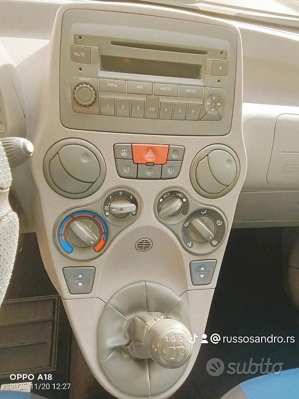 Usata Fiat Panda 60 CV (44 kW) 2007 Grigio Utilitaria