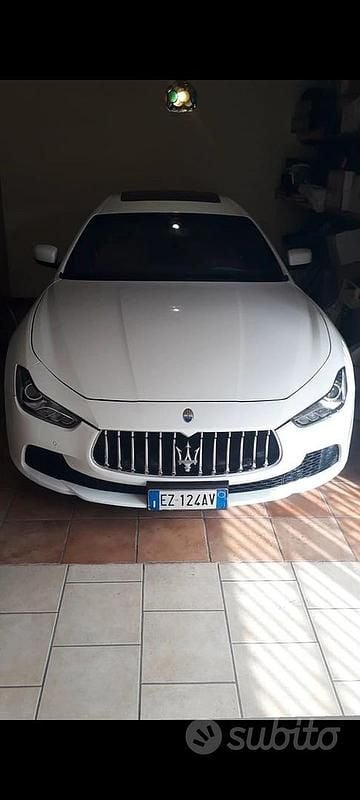 Usata Maserati Ghibli 330 CV (242 kW) 2015 Bianco Coupé