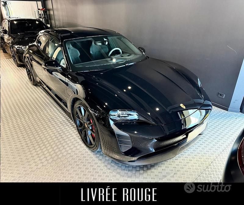 Usata Porsche Taycan 514 kW (700 CV) 2023 Nero Station wagon