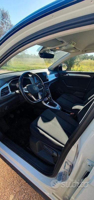 Usata VW T-Roc Style 110 CV (80 kW) 2022 Bianco SUV