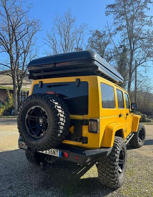 Usata Jeep Wrangler Unlimited 200 CV (147 kW) 2016 Giallo SUV