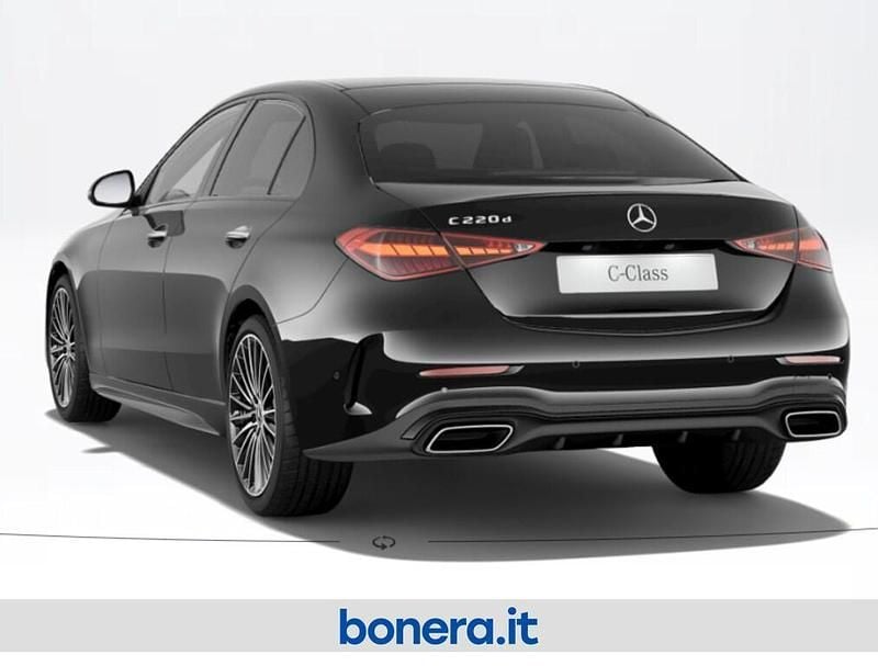 Nuova Mercedes C220 Advanced 200 CV (147 kW) 2025 Nero Berlina