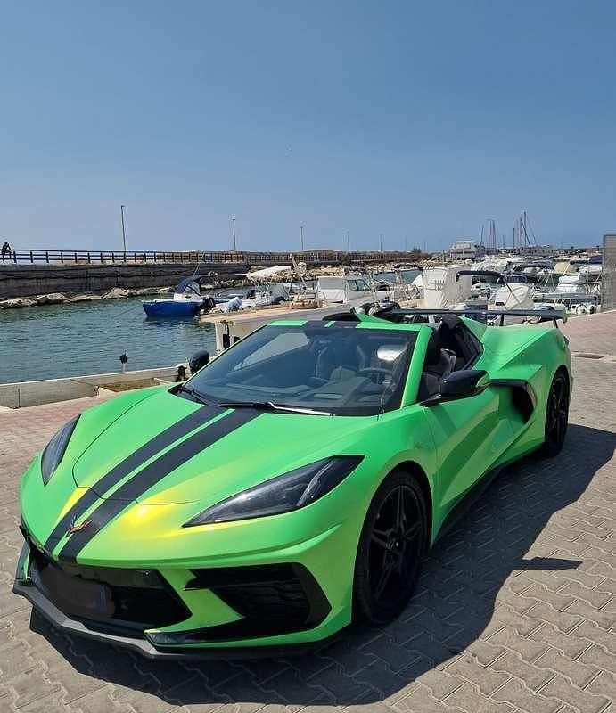 Usata Corvette Stingray 481 CV (353 kW) 2023 Nero Cabrio