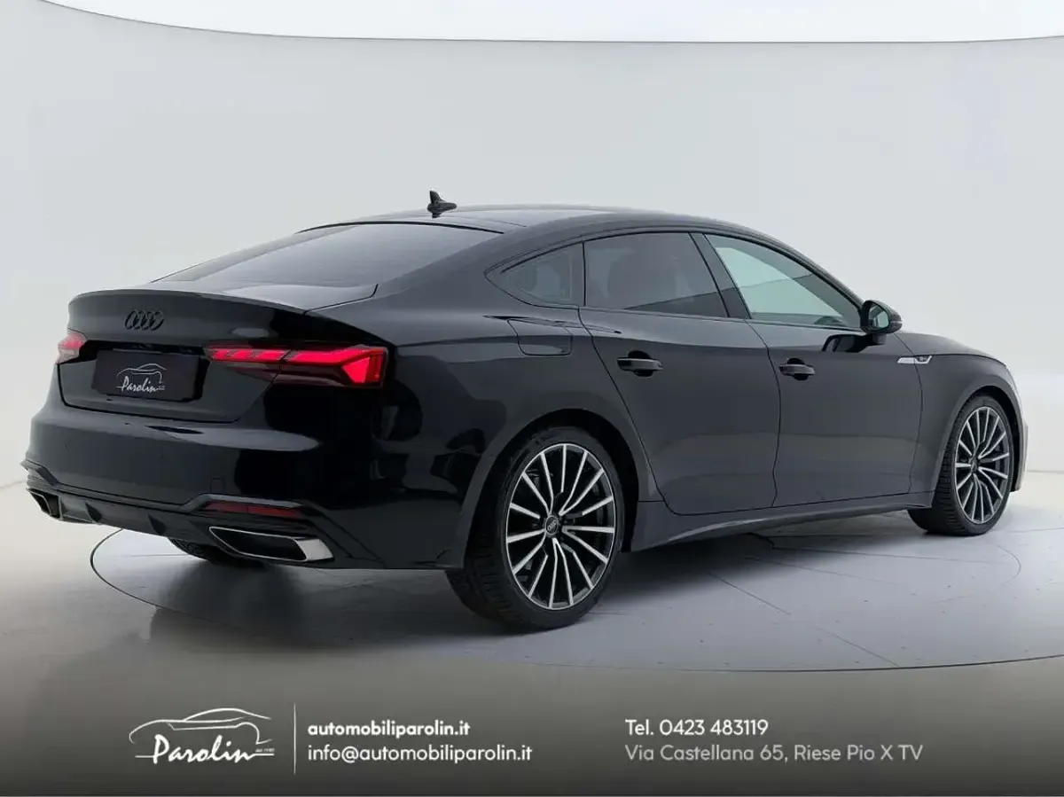Usata Audi A5 S-Line 204 CV (150 kW) 2023 Nero mythos Coupé