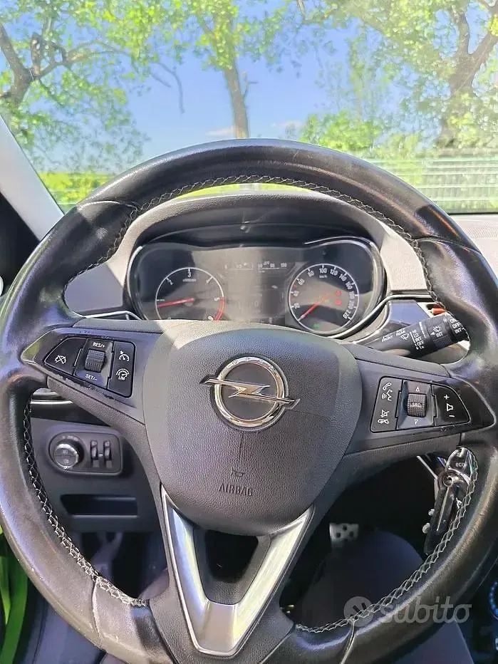 Usata Opel Corsa OPC 95 CV (69 kW) 2015 Verde Utilitaria