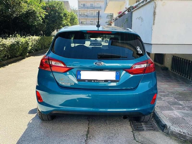 Usata Ford Fiesta Titanium 86 CV (63 kW) 2018 Verde Utilitaria