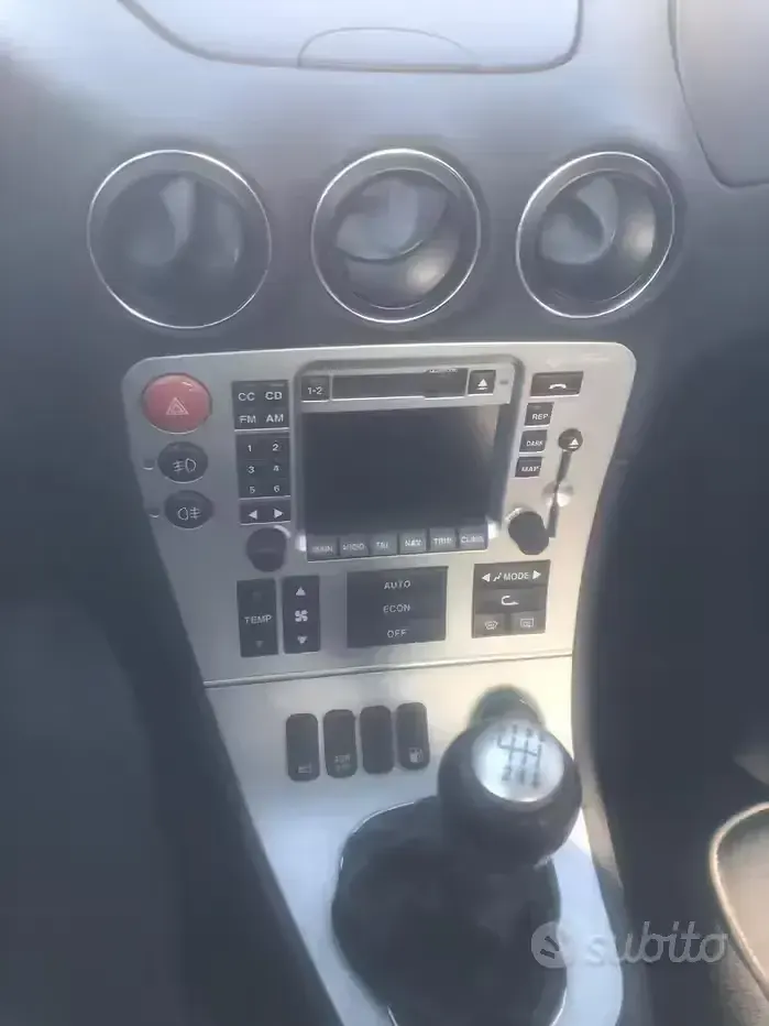Usata Alfa Romeo 166 185 CV (136 kW) 2007 Grigio Berlina