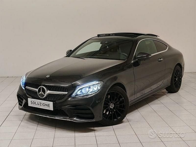Usata Mercedes C220 Premium Plus 194 CV (142 kW) 2024 Grigio Coupé
