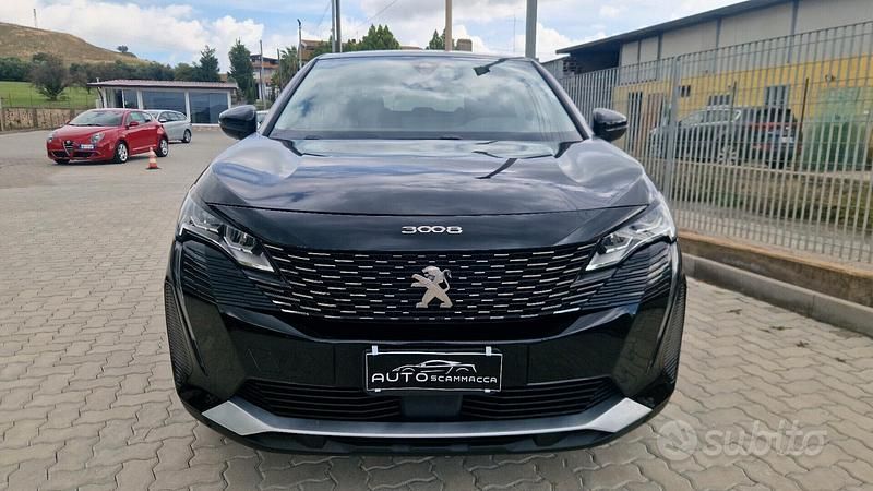Usata Peugeot 3008 Business-Line 130 CV (95 kW) 2021 Nero SUV