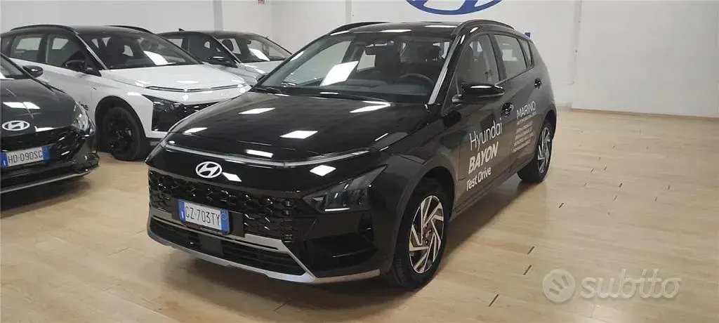 Nuova Hyundai Bayon 77 CV (56 kW) 2025 Nero SUV