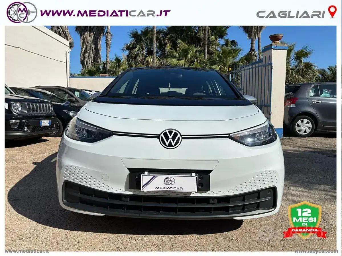 Usata VW ID.3 150 kW (204 CV) 2020 Bianco Utilitaria