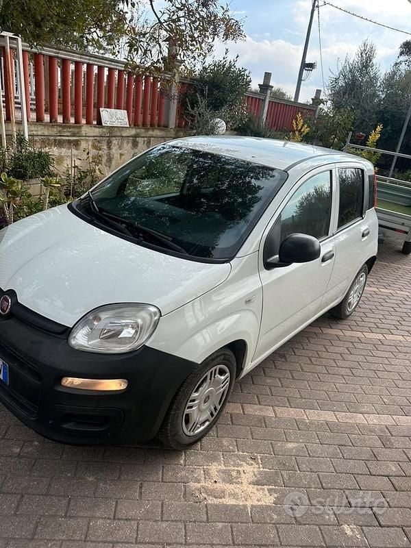 Usata Fiat Panda 75 CV (55 kW) 2014 Bianco Utilitaria