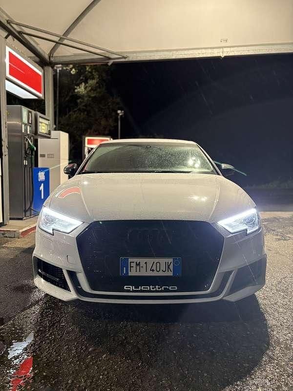 Usata Audi A3 Sport 184 CV (135 kW) 2017 Bianco Berlina