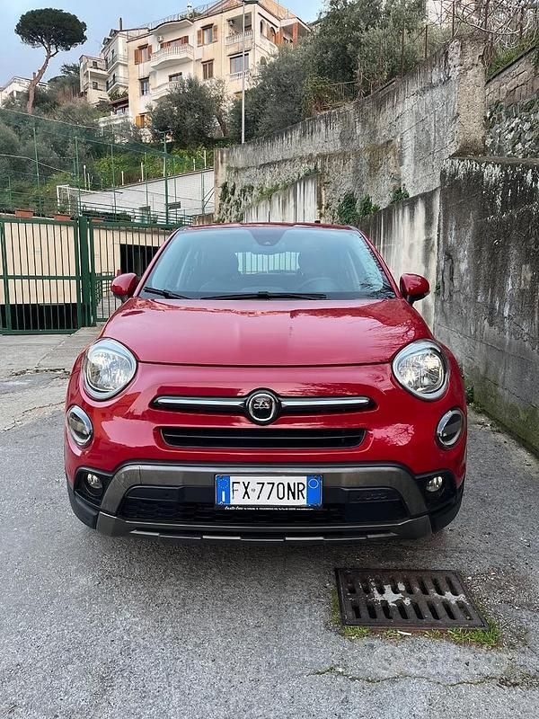 Usata Fiat 500X 150 CV (110 kW) 2019 Rosso SUV