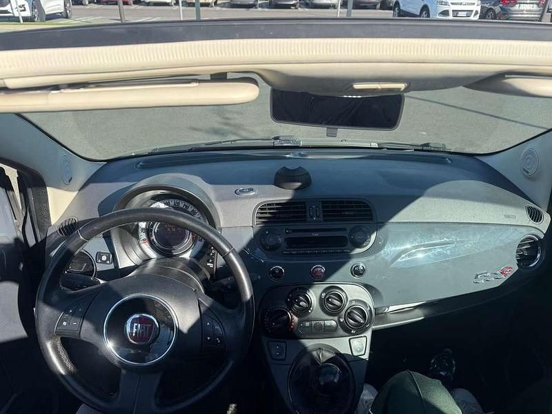Usata Fiat 500C Lounge 69 CV (50 kW) 2012 Grigio Cabrio