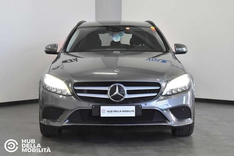 Grigio Usata 2019 Mercedes C220 Business Station wagon | 23.500 € (Buon prezzo) - Immagine 1/4