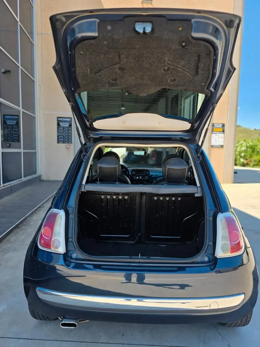 Usata Fiat 500 Pop 75 CV (55 kW) 2008 Blu Utilitaria