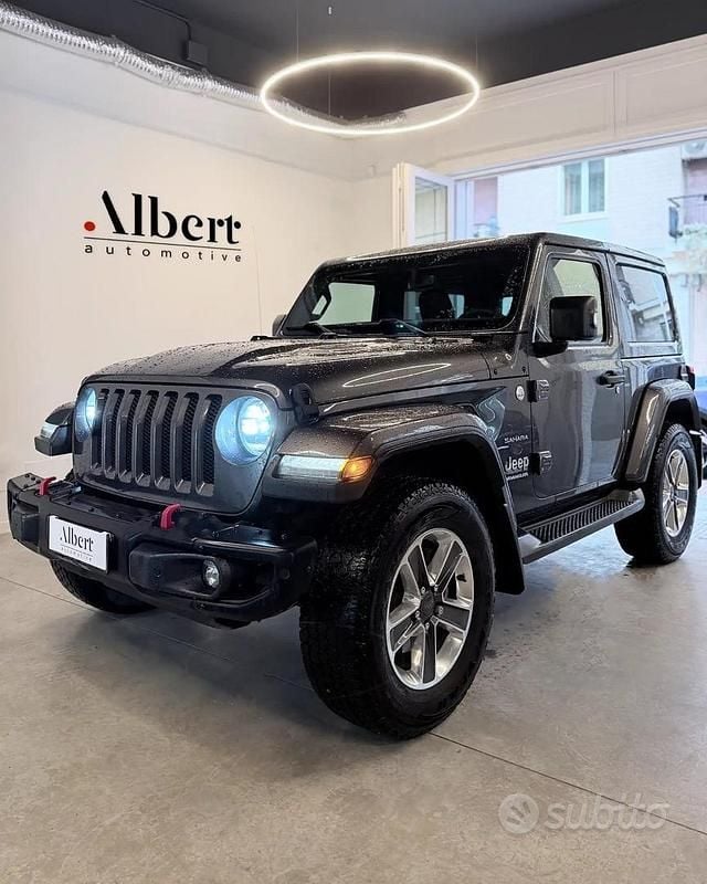 Usata Jeep Wrangler Sahara 200 CV (147 kW) 2019 Grigio SUV