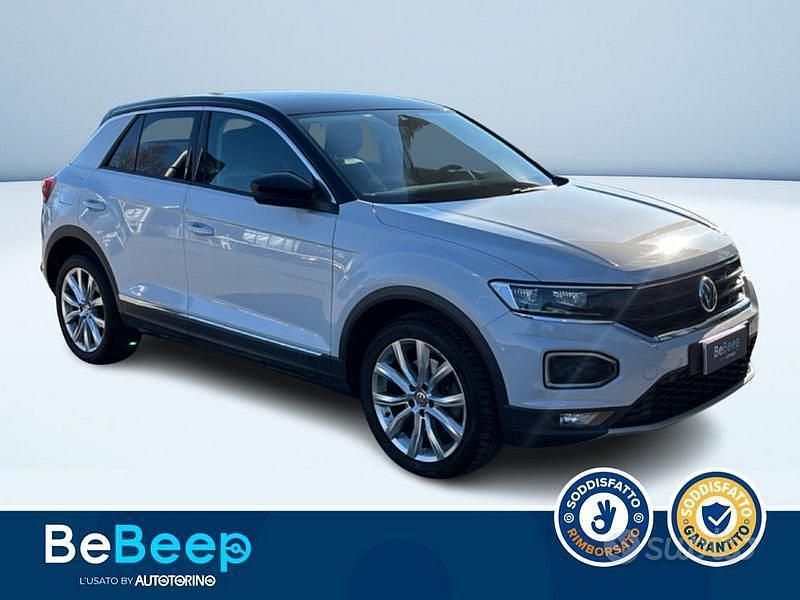 Usata VW T-Roc Style 150 CV (110 kW) 2018 Grigio metallizzato SUV