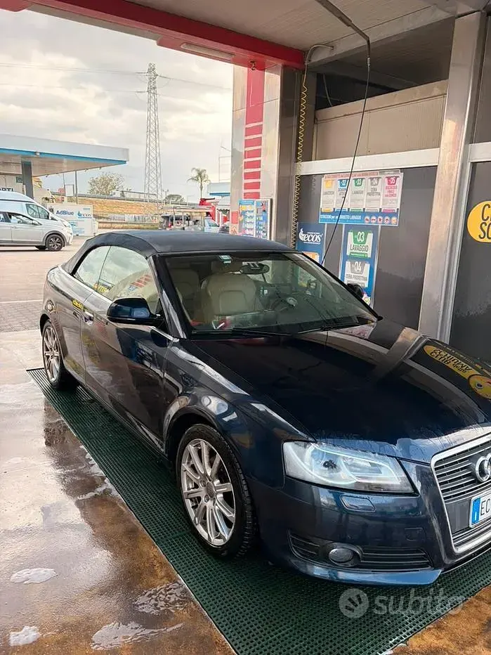 Usata Audi A3 Cabriolet Attraction 140 CV (102 kW) 2010 Marrone Cabrio