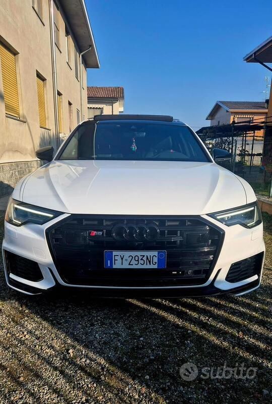 Usata Audi S6 Ambiente 350 CV (257 kW) 2019 Bianco Berlina