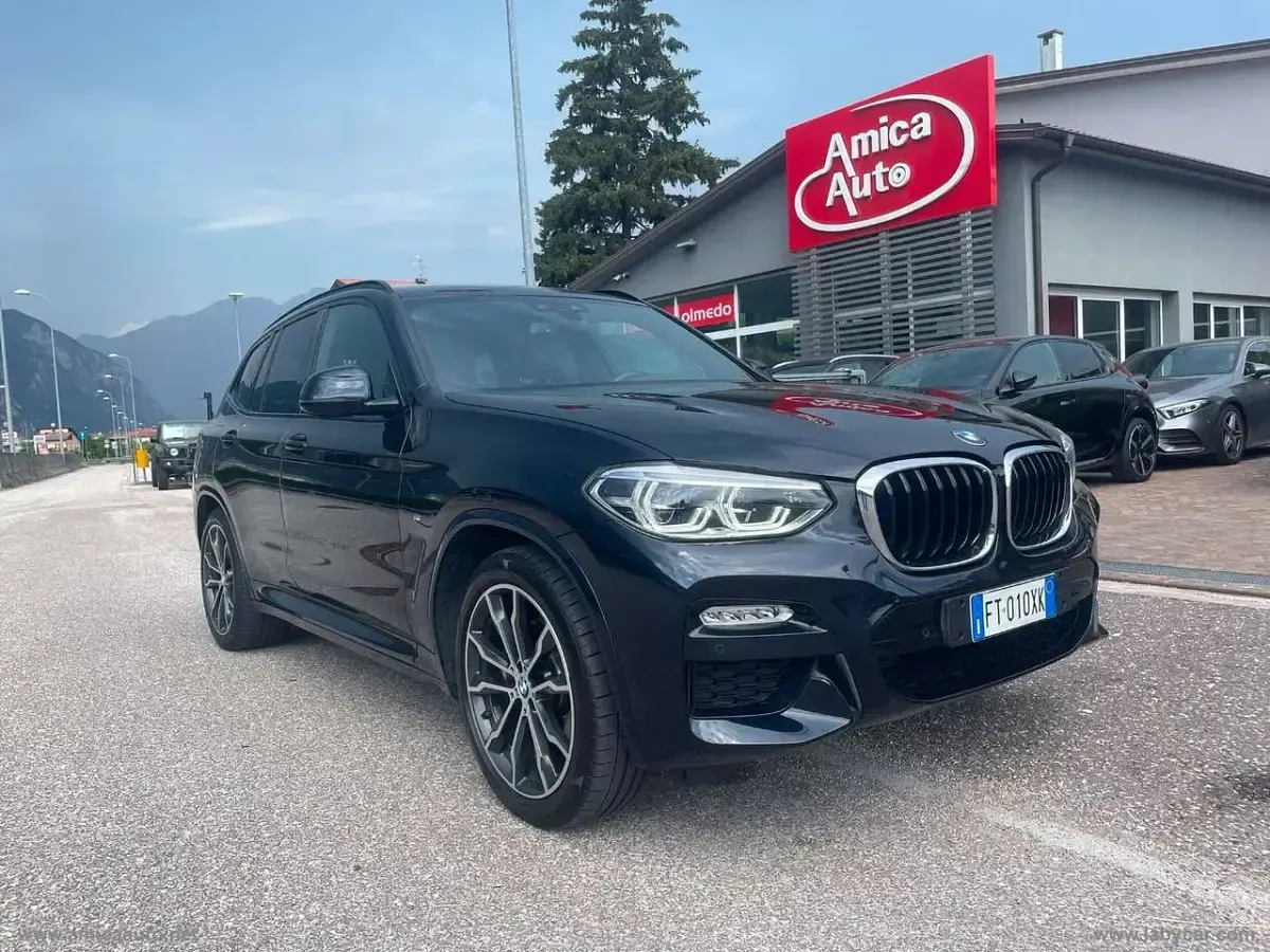 Usata BMW X3 M Sport 190 CV (139 kW) 2019 Blu/azzurro SUV