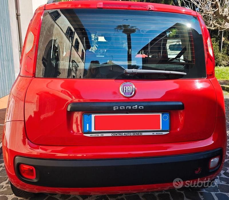 Usata Fiat Panda Easy 2018 Rosso Utilitaria