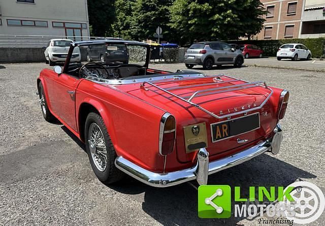 Usata Triumph TR4 99 CV (72 kW) 1960 Rosso Cabrio