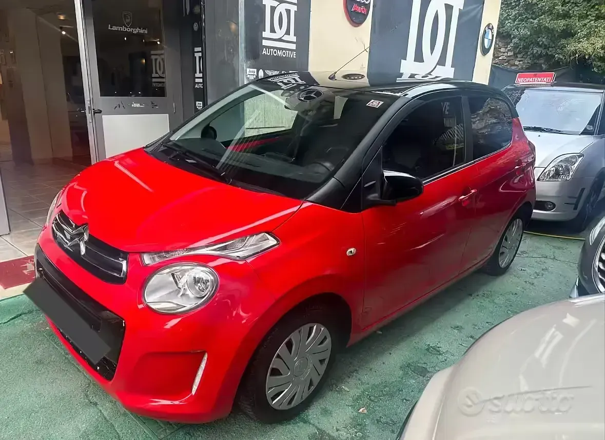 Usata Citroën C1 82 CV (60 kW) 2016 Rosso Utilitaria
