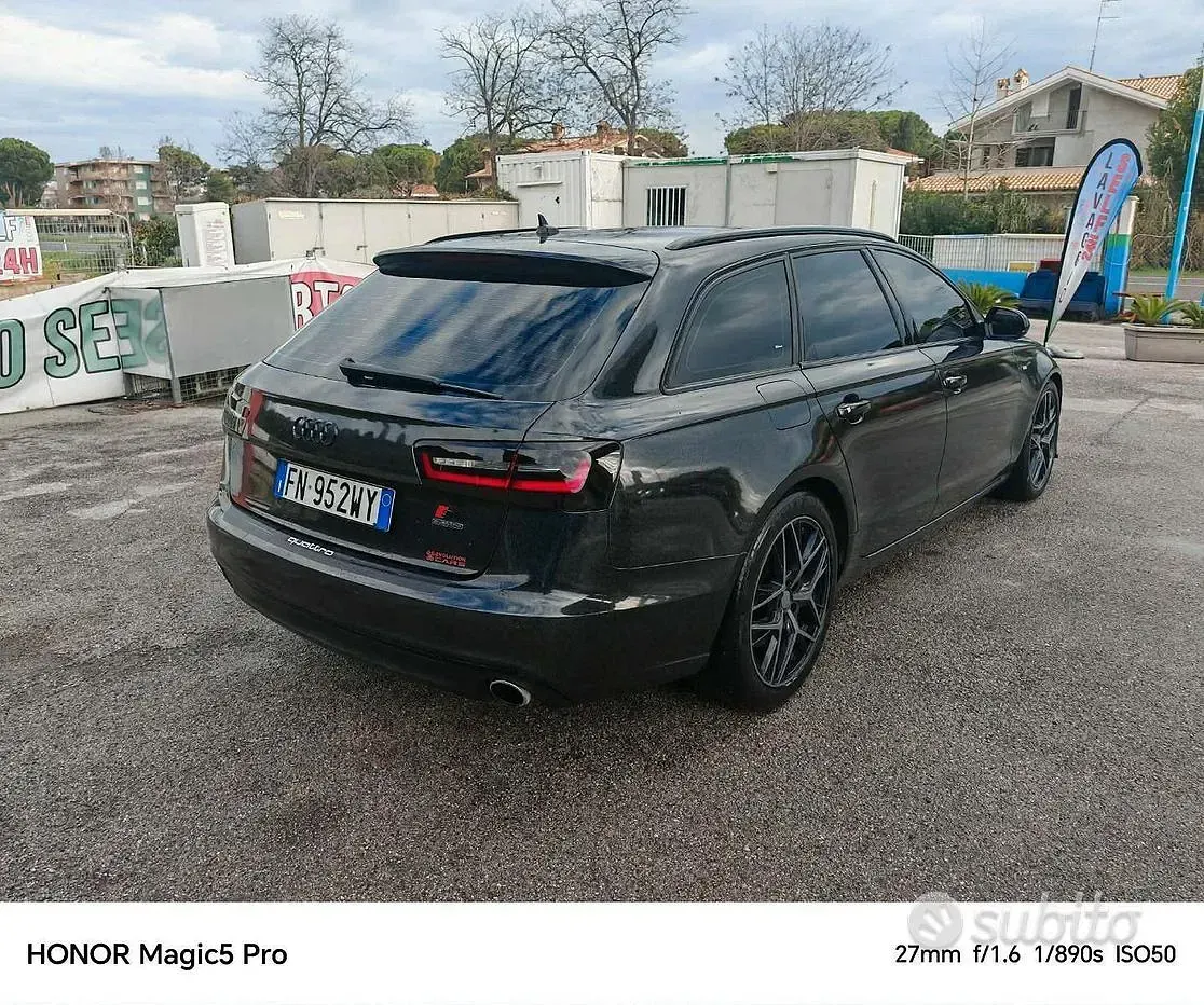 Usata Audi A6 245 CV (180 kW) 2012 Nero Berlina