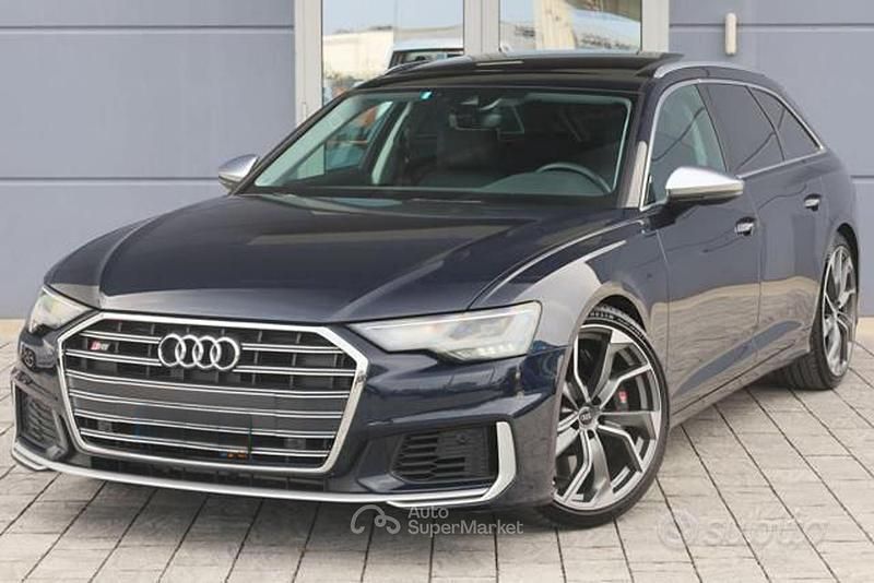 Usata Audi A6 S-Line 344 CV (253 kW) 2021 Blu Station wagon