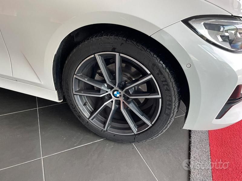 Usata BMW 320e Advantage 190 CV (139 kW) 2021 Bianco Station wagon