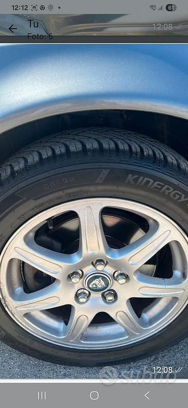 Usata Jaguar X-type Classic 163 CV (119 kW) 2002 Argento Berlina