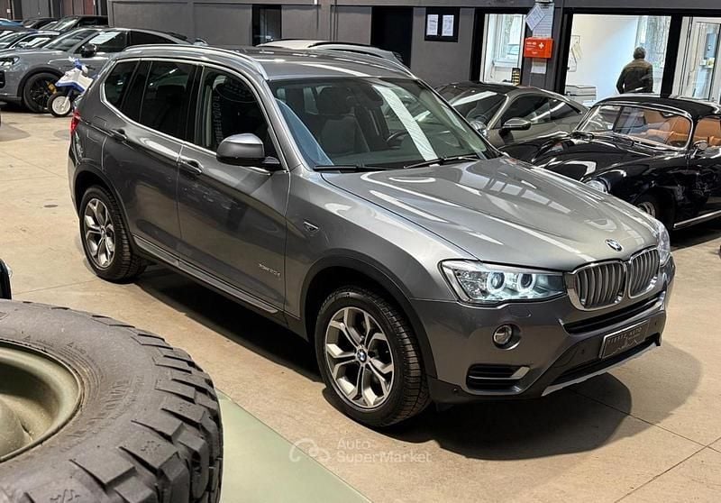 Usata BMW X3 xLine 190 CV (139 kW) 2017 Grigio metallizzato SUV