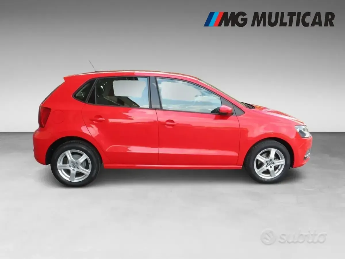 Usata VW Polo Comfortline 75 CV (55 kW) 2015 Rosso Berlina
