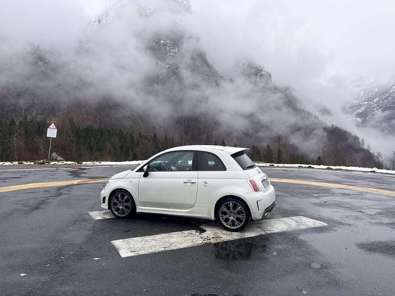 Usata Abarth 595 Turismo 160 CV (117 kW) 2016 Bianco Utilitaria
