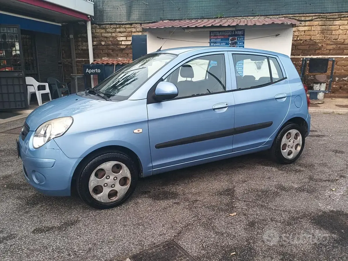 Usata Kia Picanto 62 CV (45 kW) 2011 Blu Utilitaria