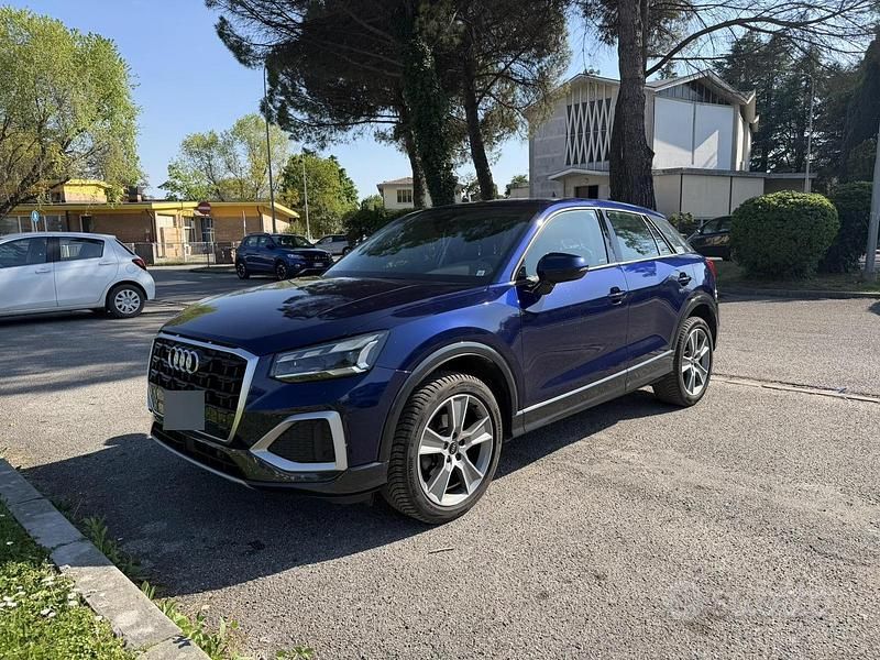 Usata Audi Q2 S-Line 150 CV (110 kW) 2021 Blu SUV