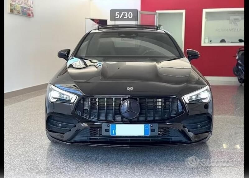 Usata Mercedes CLA220 AMG 190 CV (139 kW) 2022 Nero Berlina
