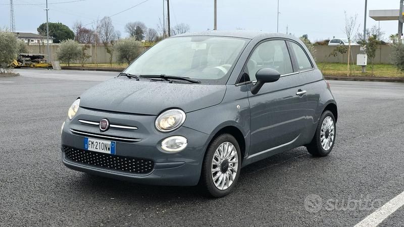 Usado Fiat 500 Lounge 95 CV (69 kW) 2017 Gris Coupe
