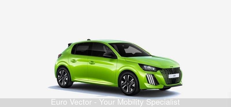 Nuova Peugeot 208 Allure 136 CV (100 kW) 2025 Giallo Utilitaria