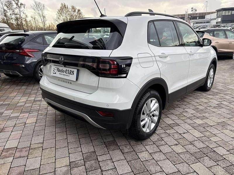 Usata VW T-Cross Style 110 CV (80 kW) 2021 Bianco SUV